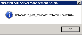 How to create and Back up a SQL Server database Part 2 Image 16